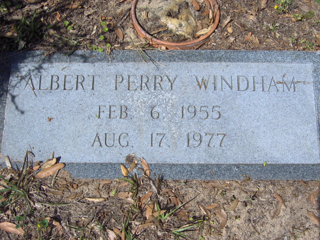 Headstone for Windham, Albert Perry